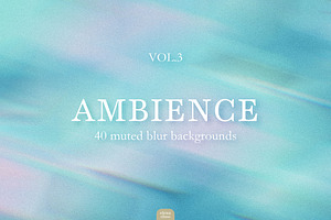 Ambience Vol.3: Ice Blue Backgrounds, an Object Graphic by Elena Choo