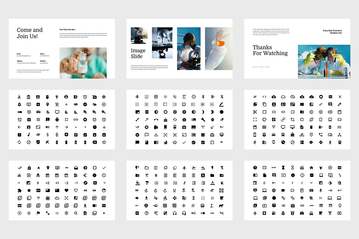 Tema : Research Keynote, a Presentation Template by Punkl Camp (Photo 9 of 9)
