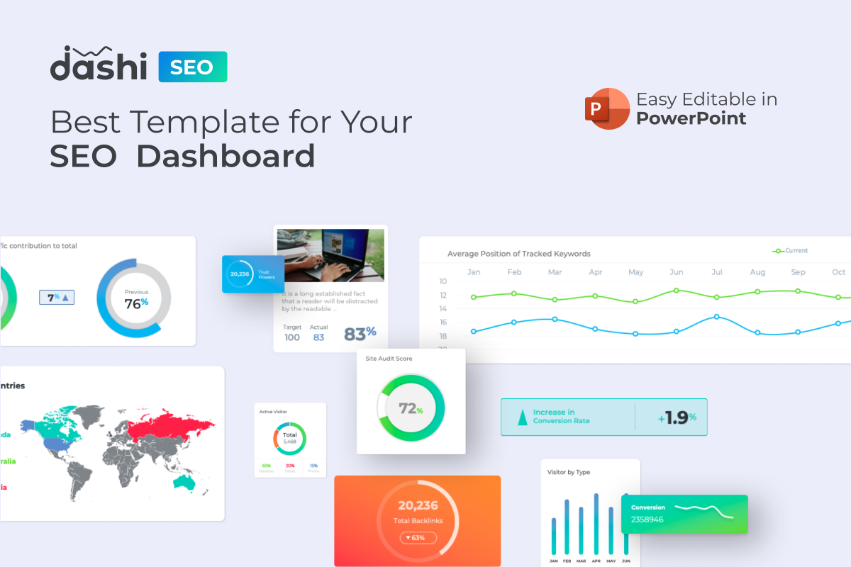 dashi SEO Dashboard PPT Presentation