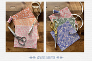 Fabric Swatch Mockup for POD fabrics, a Household Mockup by Schatzi Graphik (Thumbnail 2 of 6)