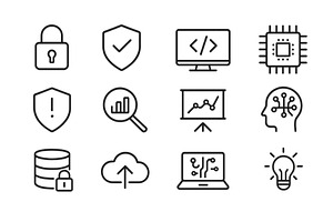 Vector illustration featuring, a Technology Illustration by ZinetroN
