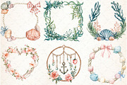Coquette Coastal Fisherman Frame, an Illustration by Libby Wishes (Thumbnail 11 of 12)