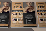 Jewelry Promotion Flyer Template, a Flyer Template by Template Shop (Thumbnail 2 of 3)