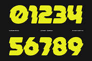 CS Regime Rippled, a Sans Serif Font by Craft Supply Co. (Thumbnail 3 of 8)