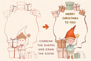 Gnomes Drawing Toolkit, a Brush Add-On by Rosangela Curti (Thumbnail 8 of 13)