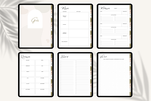 Undated Digital Life Planner IPad