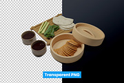 Asian Food 3D Icons, an Object 3D Model by WudelMbois Studio (Thumbnail 4 of 4)