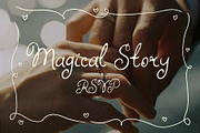Whimsy Feast Whimsical Wedding Font, a Handwritten Font by Ayya Studio (Thumbnail 5 of 18)
