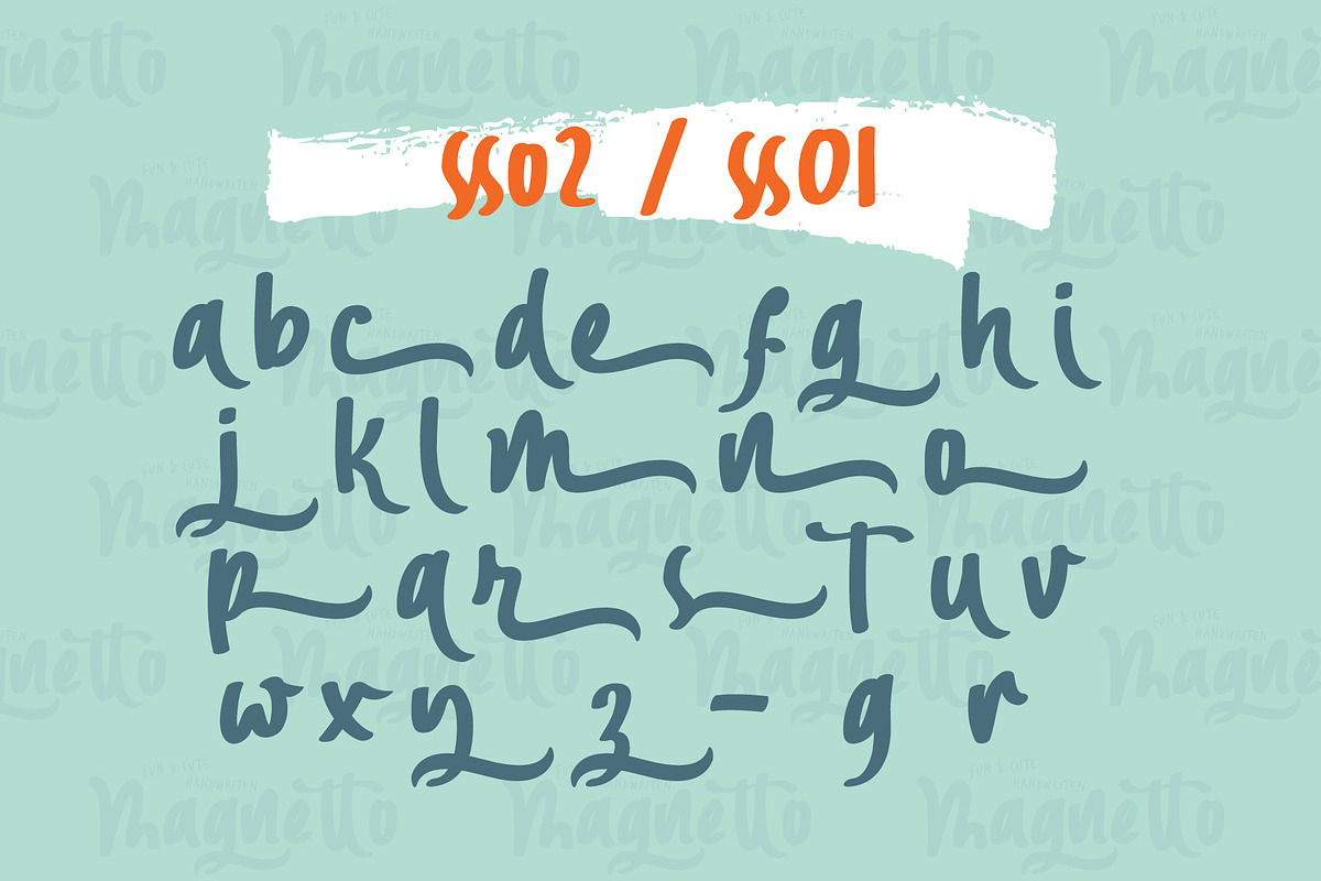 Magnetto Font preview 5