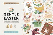 Easter | 490 hand drawn elements, a Seasonal Illustration by Olia (Thumbnail 1 of 13)