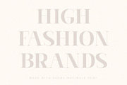 Brume Matinale, a Serif Font by Prioritype Co (Thumbnail 2 of 9)
