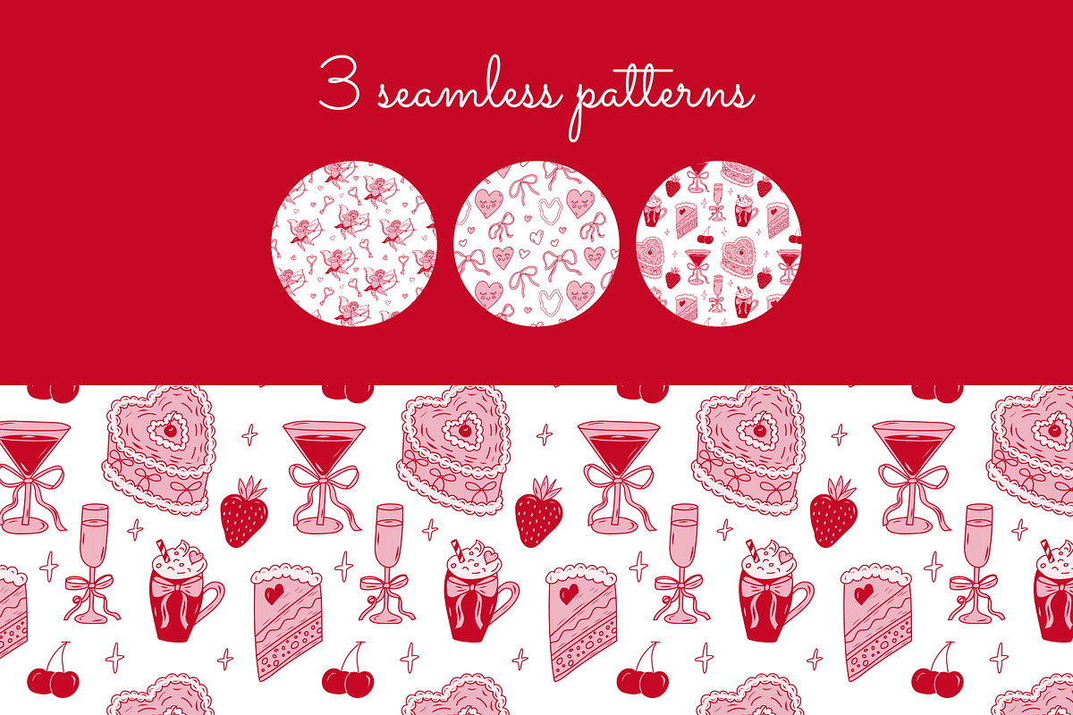 Valentine’s Day Clipart Collection, a Decorative Illustration by Idressart (Photo 6 of 7)