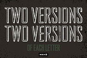 Letterpress Agency, a Font by Heavy Metal Type Co. (Thumbnail 2 of 5)