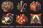 Cozy Christmas Sublimation Designs, an Illustration by RobertsArt (Thumbnail 4 of 7)