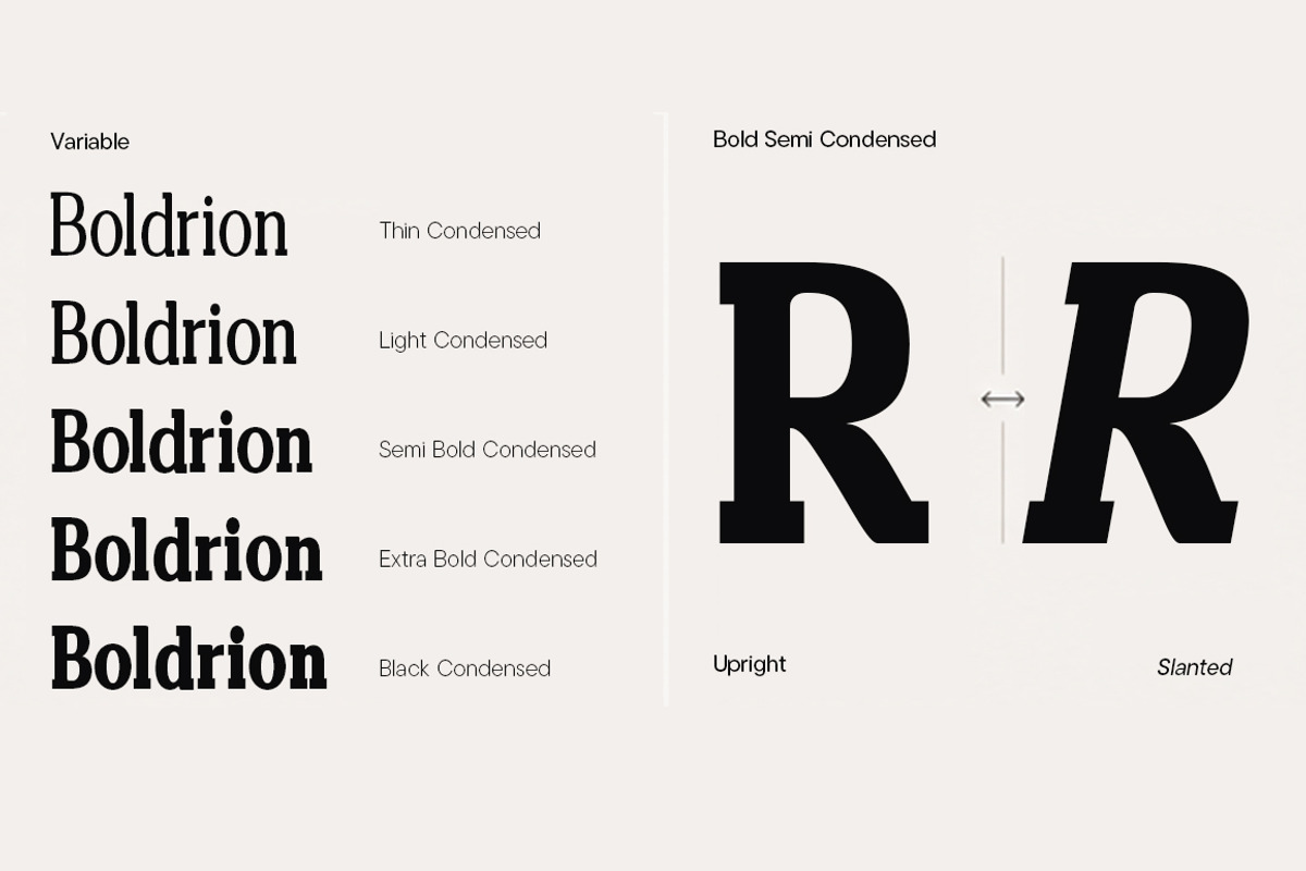 Boldrion, a Slab Serif Font by Keren Studio (Photo 3 of 10)