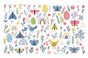 Spring Clipart, a Seasonal Illustration by Nadezhda Mikhailova (Thumbnail 2 of 11)