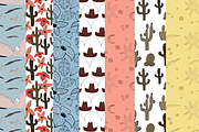 Arizona vibes seamless patterns, a Pattern Graphic by Daria Balaeva (Thumbnail 2 of 9)