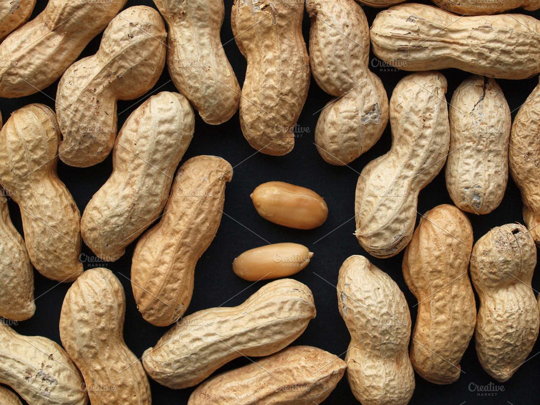 Peanuts featuring peanuts, peanut, and groundnuts