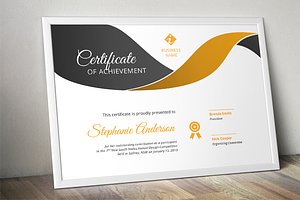 Modern Curve Certificate