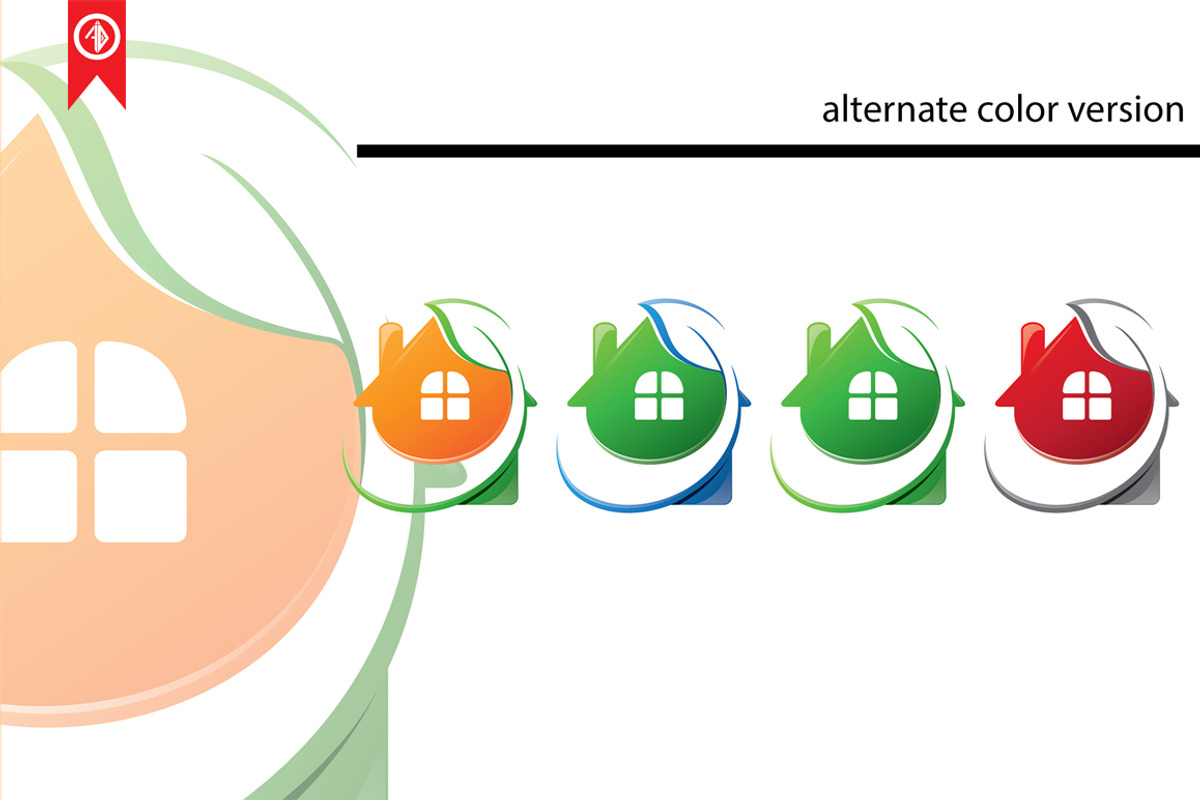 Eco House / Building - Logo Template, a Branding & Logo Template by Artha Desain (Photo 4 of 7)