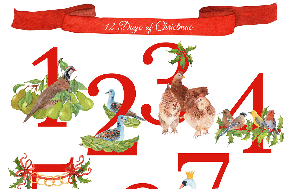 12 Days of Christmas, a Person Illustration by s.yanyeva (Photo 5 of 7)