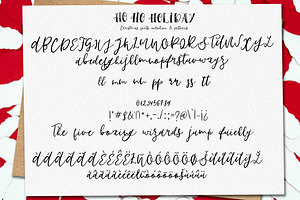 HoHoHolidayFonts Collection&patterns