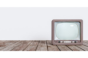 Old TV set