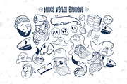 BLUE CAPTAIN TYPEFACE, a Font by 24Design Studios (Thumbnail 5 of 9)