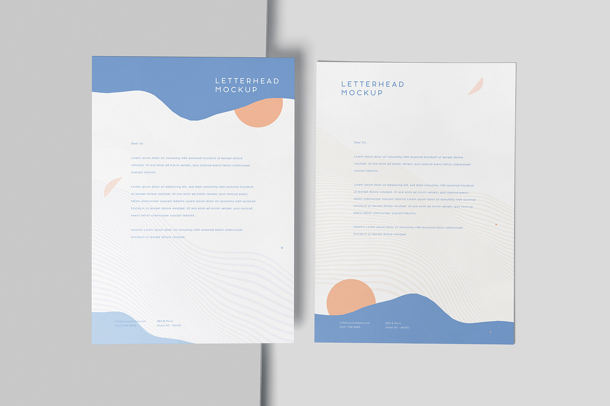 A4 Letter Head Mockups, a Print Template by GfxFoundry (Photo 5 of 7)