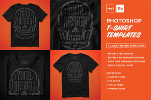 Photoshop T-Shirt Templates, a Shirt Mockup by Price Foundry