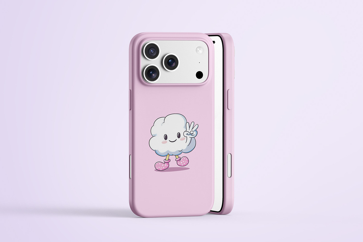 High Quality iPhone 17 Case Mockup, an iPhone Mockup by RamStudio2 (Photo 10 of 14)