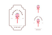 Sweet shop logo design featuring, a Food Illustration by okskukuruza (Thumbnail 3 of 3)