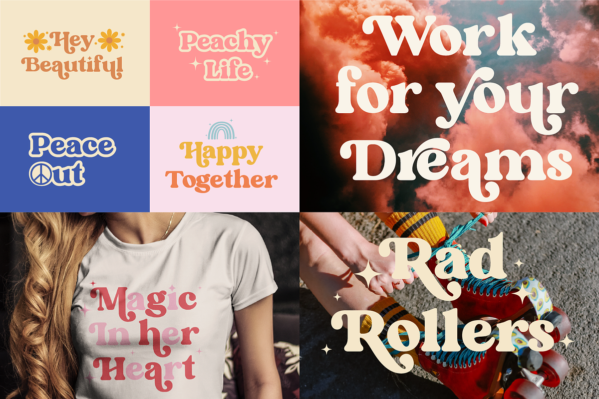 The Magical Retro Font Bundle, a Handwritten Font by Prestige Artsy Studio (Photo 12 of 13)