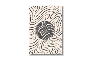 Poster with abstract geometric, a Texture Illustration by undrey
