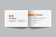 Landscape brand guideline brochure, a Brochure Template by Pavel_design (Thumbnail 11 of 14)