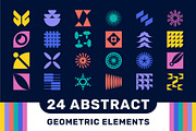 24 Abstract Geometric Elements, an Object Graphic by romanlypovyi (Thumbnail 1 of 5)