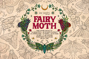 Fairy Moth, an Animal Illustration by Ink Stories (Thumbnail 1 of 27)