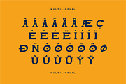 TETRUS - Retro Display Font, a Font by Rightwheels (Thumbnail 3 of 10)