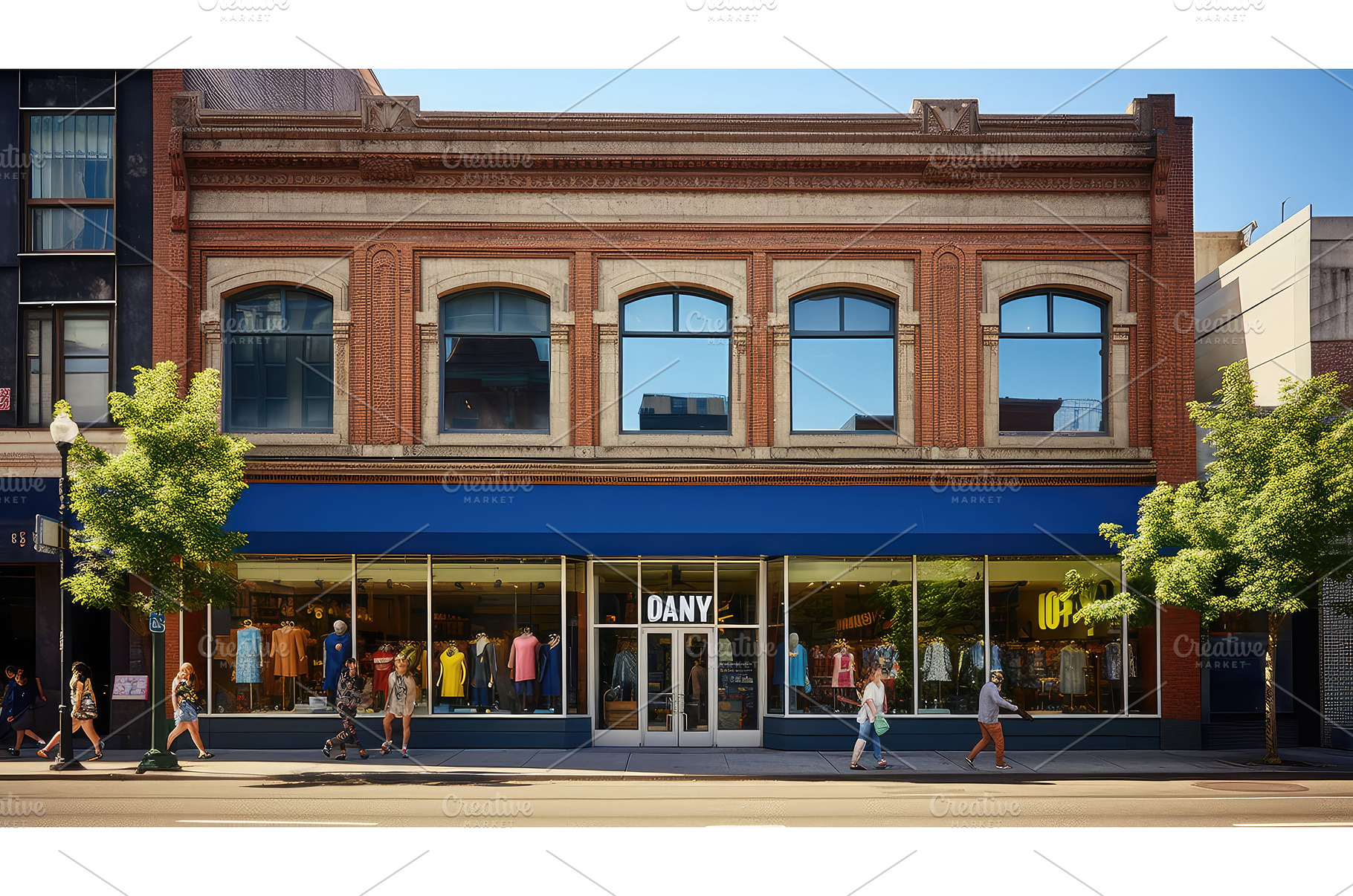 trendy old navy store ai generated, a Beauty & Fashion Photo by pikepicture