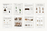 Home Decor LTK Canva Template, a Social Media Template by Deb Creative Studio (Thumbnail 5 of 10)