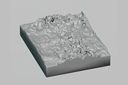 Waves 3d model, an Object 3D Model by fahad121 (Thumbnail 3 of 6)