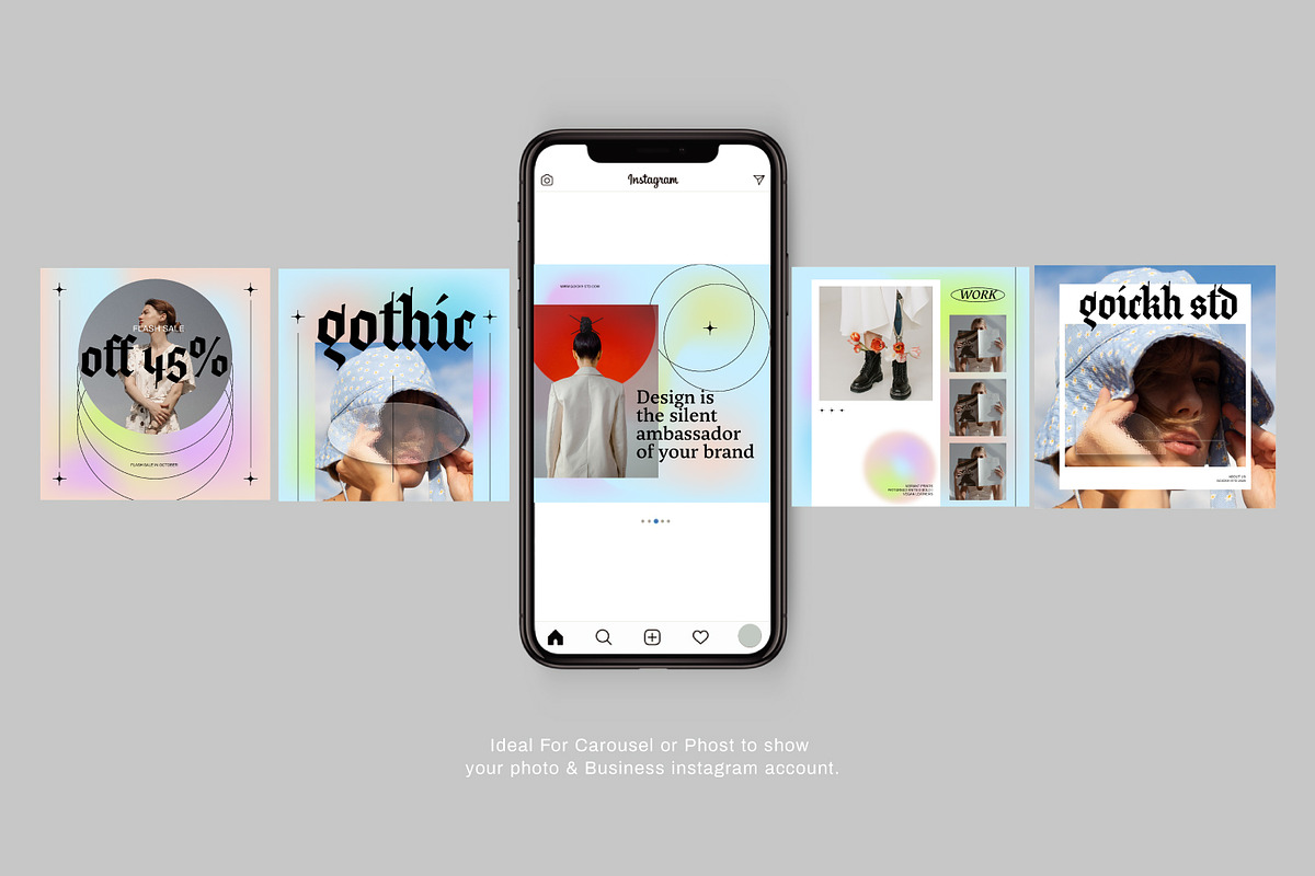 Welson - Gradient Brand Social Media, a Social Media Template by Dirtytemp Studio (Photo 2 of 5)