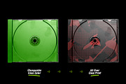 Distressed CD Jewel Case Mockup, a Packaging Mockup by Mad Supply (Thumbnail 3 of 5)