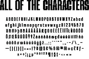CS Belway Semipixel, a Sans Serif Font by Craft Supply Co. (Thumbnail 8 of 8)