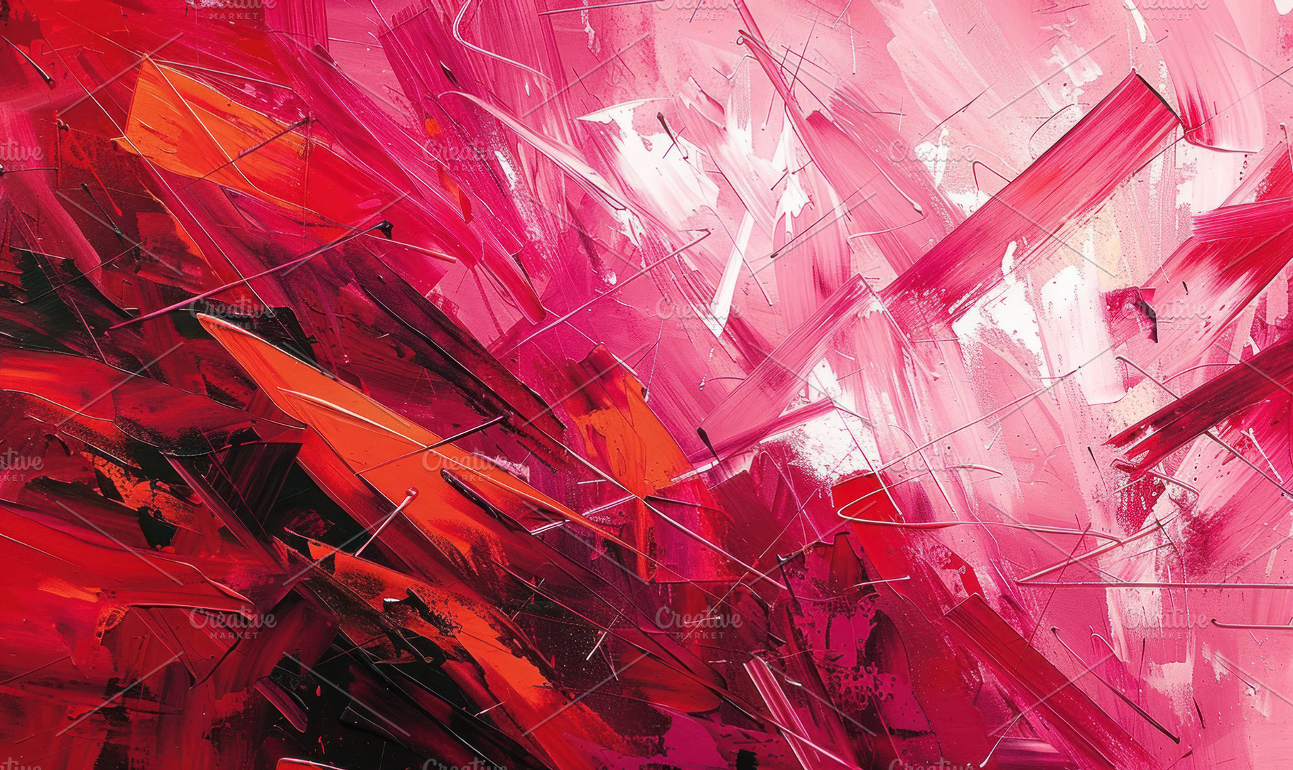 Contemporary abstract art with bold,, a Photo by LOGOCREATIVE