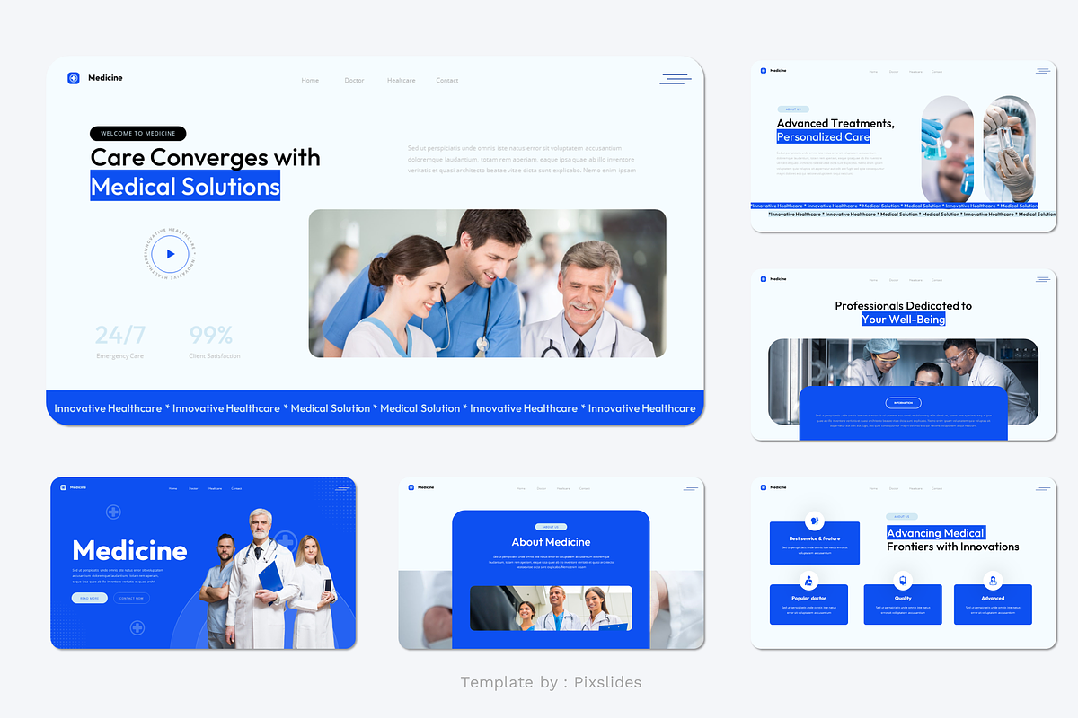 Medicine - Medical PowerPoint, a Presentation Template by Pixslides (Photo 2 of 6)