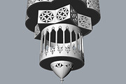 ARAB pendant lamp, a Furniture 3D Model by www.3factory.it (Thumbnail 6 of 7)