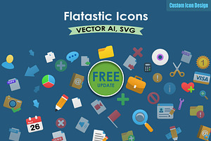 570 Vector Flatastic Icons