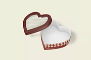Heart-Shaped Cake Box Mockup, a Packaging Mockup by graphicsauce (Thumbnail 3 of 3)