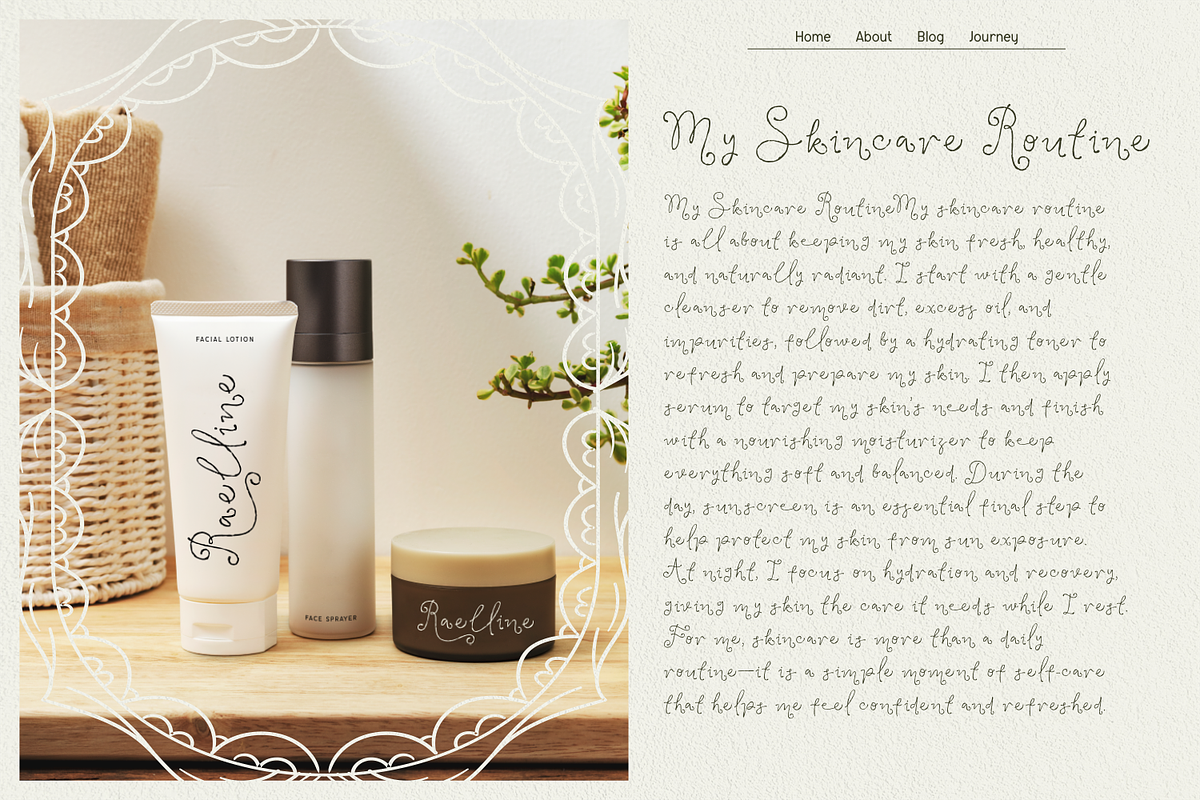 Just Twirl – Whimsical Handwritten, a Handwritten Font by shineink.designlab (Photo 4 of 12)